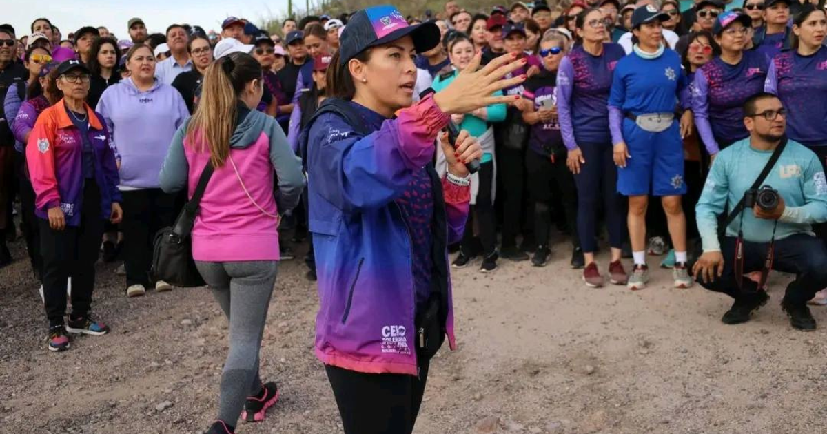 Encabeza Milena Quiroga jornada contra la violencia de género en La Paz